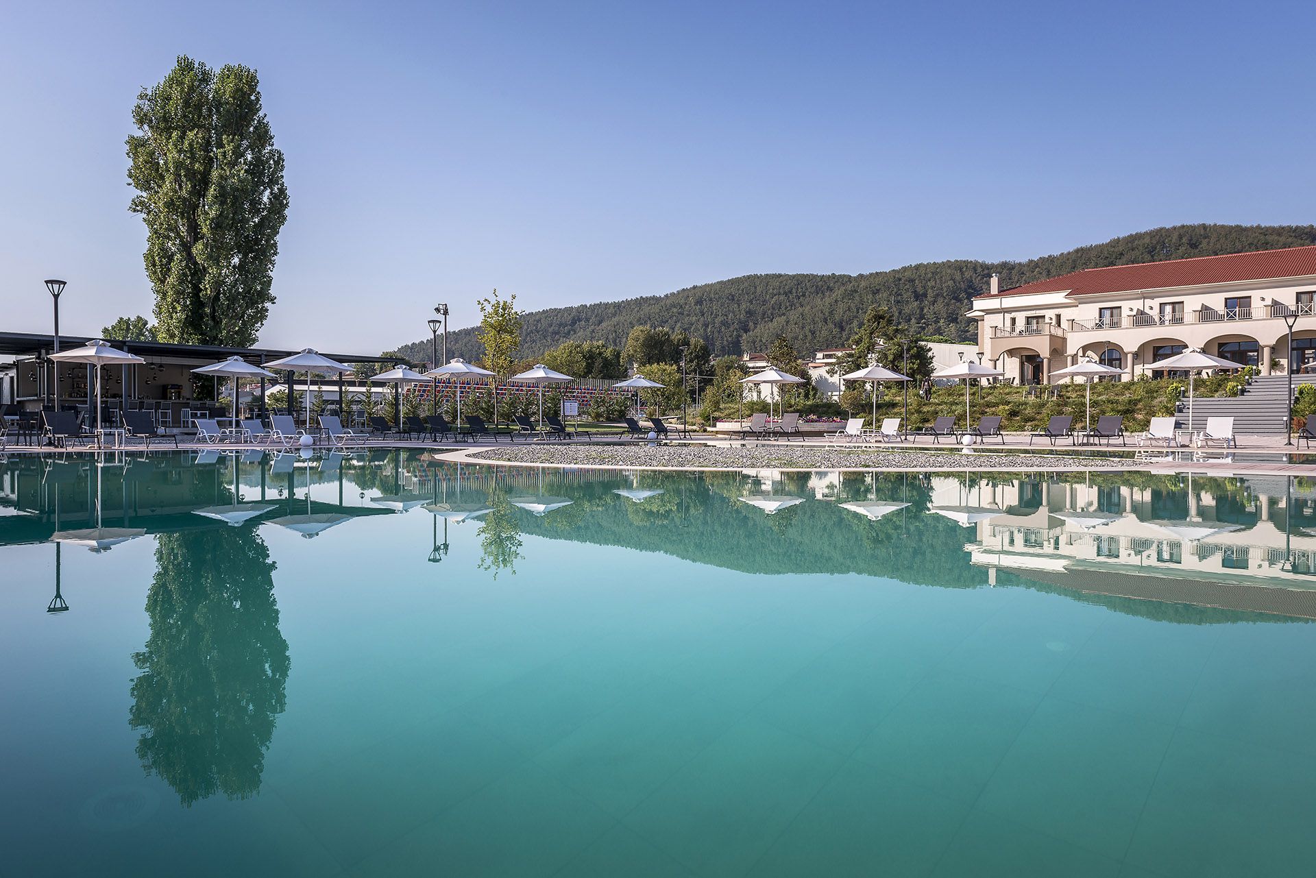 Lake Hotel Pool View 2