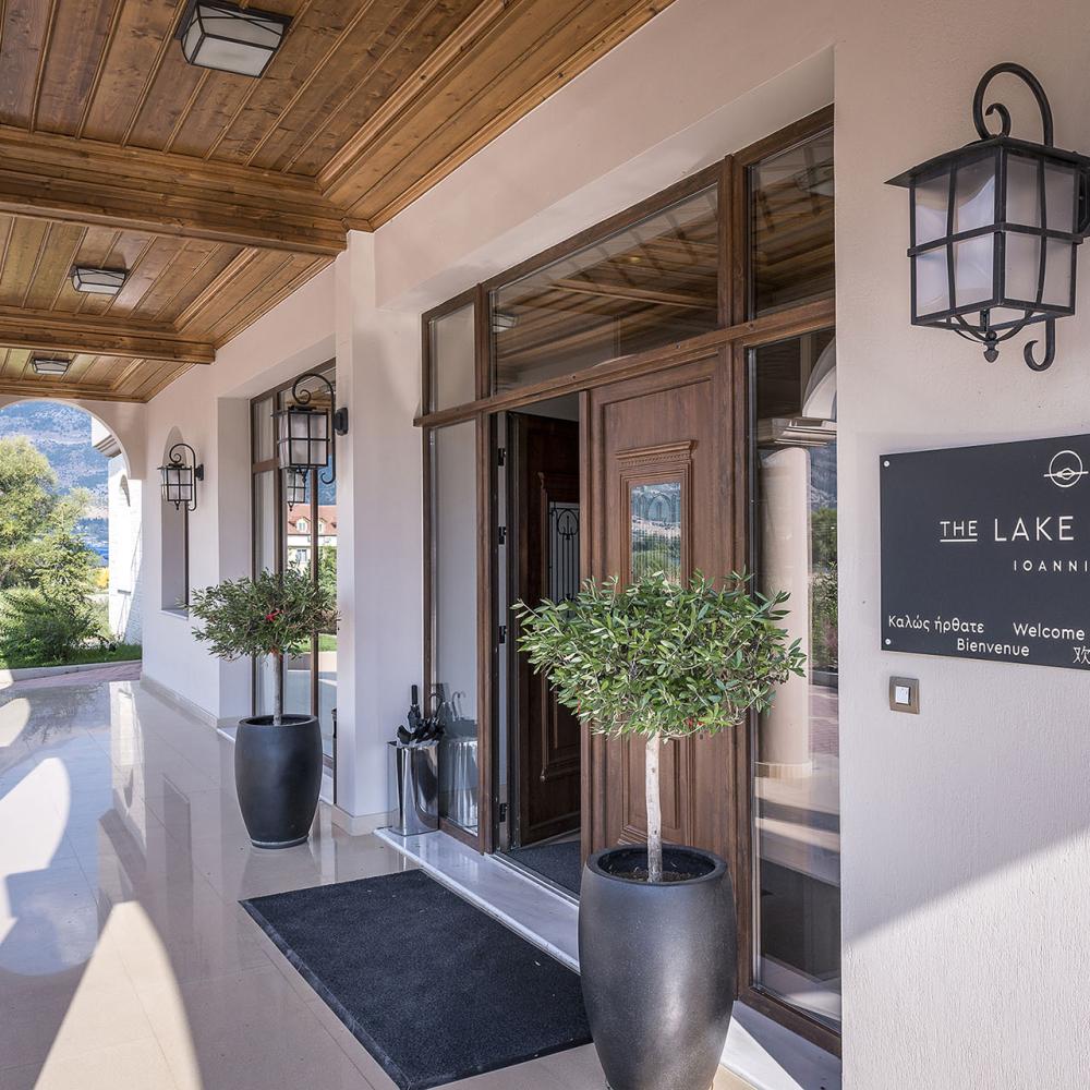 Lake Hotel Entrance