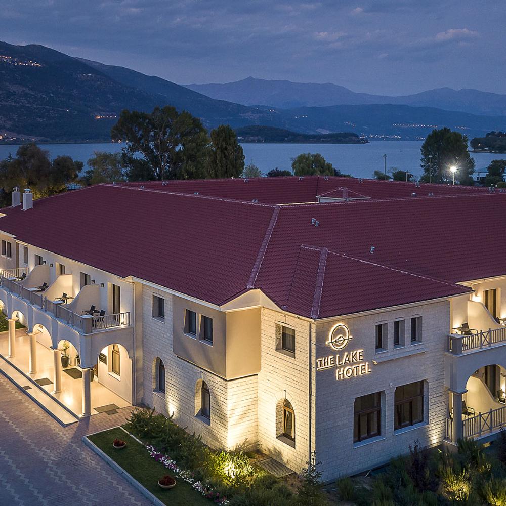 Lake Hotel Top View